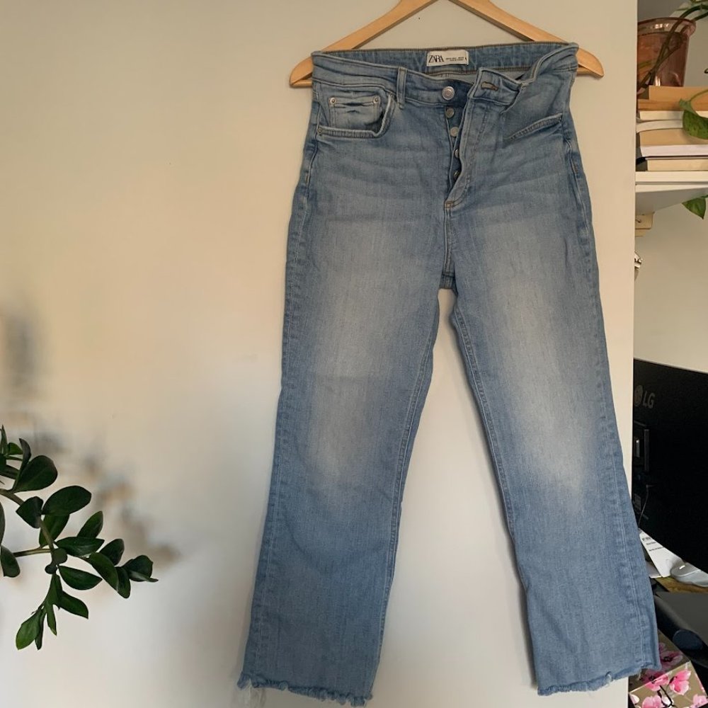 Zara Jeans - Straight Leg, Light Wash